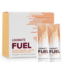 Thực phẩm bổ sung hương caramen muối Unicity Unimate Fuel Salted Caramel - 30 Gói