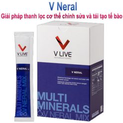 V-Neral giúp đào thải độc tố, chỉnh sửa và tái tạo tế bào